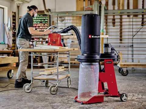 A Dust Extractor at work