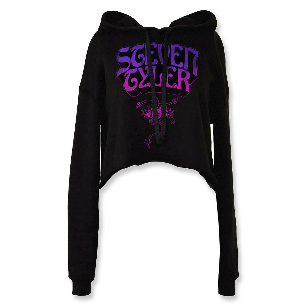 ladies crop hoodie