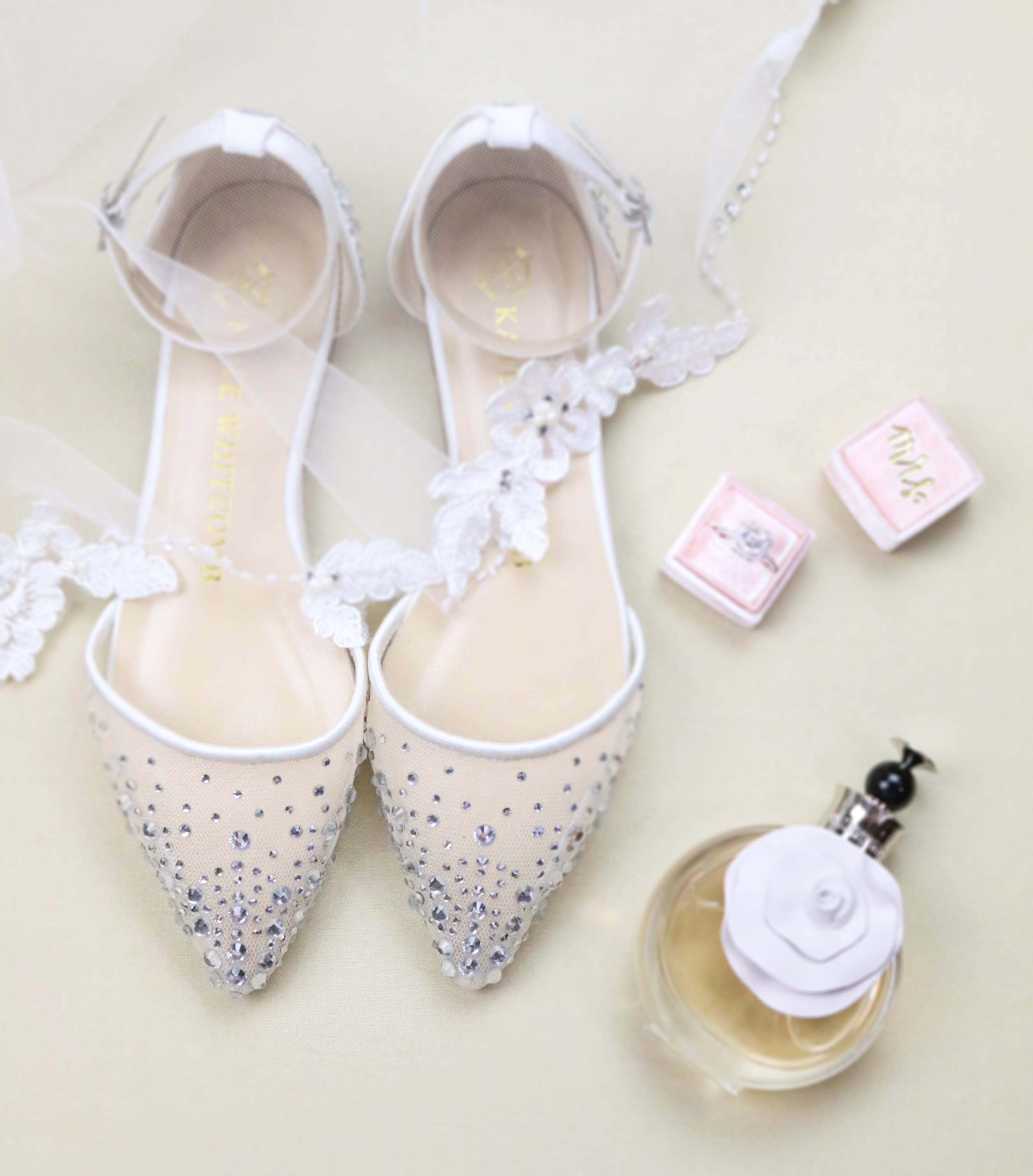 rhinestone wedding shoes