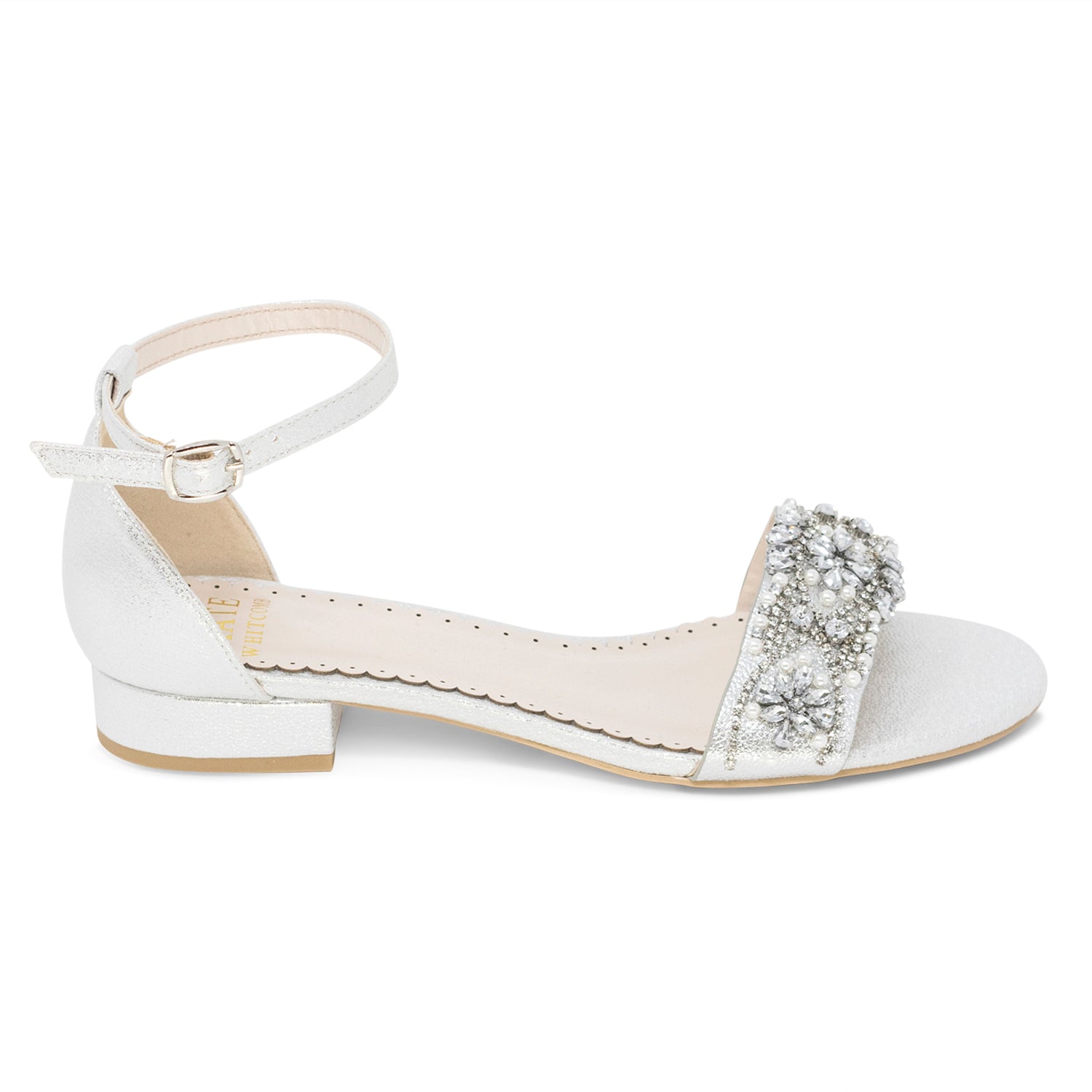 Wedding Flats, Low Heel Wedding Shoes, Comfortable Bridal Flats - Kate ...