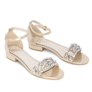Bridesmaid Shoes, Silver Bridesmaid Sandals, Gold Heels, Bridal Flats ...