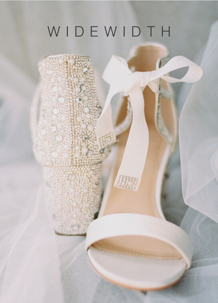 Kate Whitcomb Wedding Block Heels, Laura Ivory