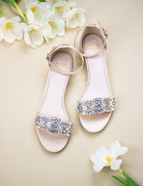 11+ White Wedding Flats