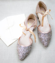 wedding shoes, bridal heels, bride flat 