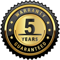 5 year frame warranty