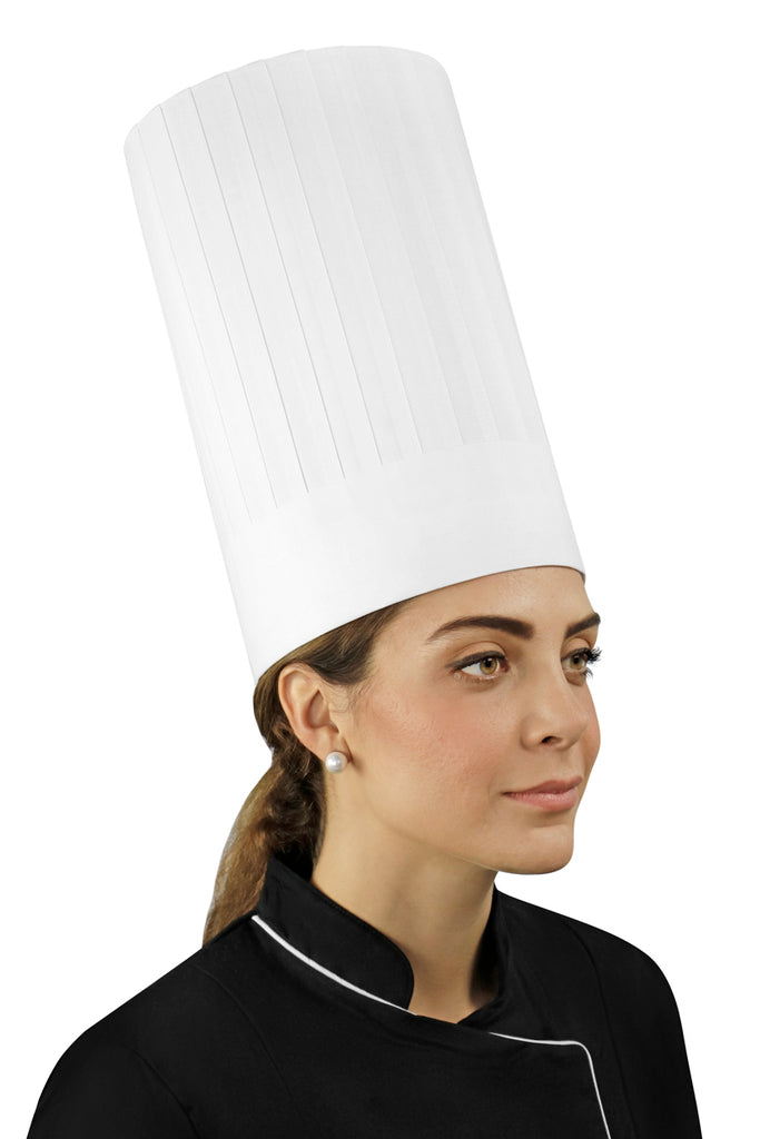 gorro chef alto