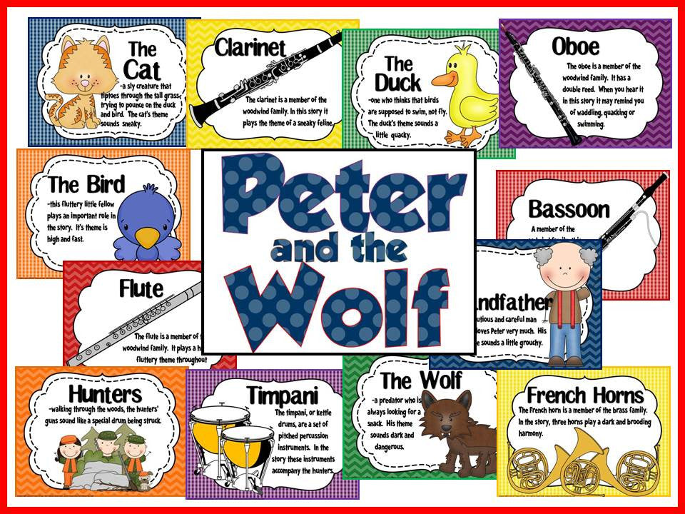 Download Peter and the Wolf Bulletin Board - The Bulletin Board Lady