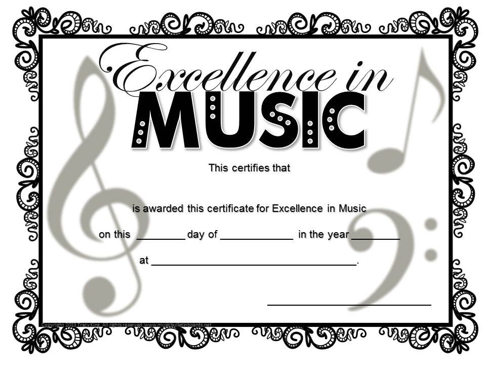 free-music-certificate-templates