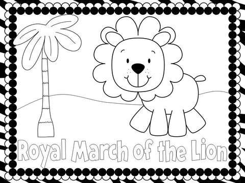 Carnival of the Animals Coloring Book – The Bulletin Board  