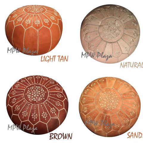 Arch Moroccan Poufs