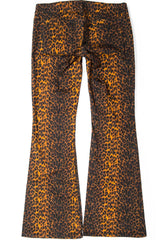 Lip Service Vintage Women's Leopard Boot Cut Jeans