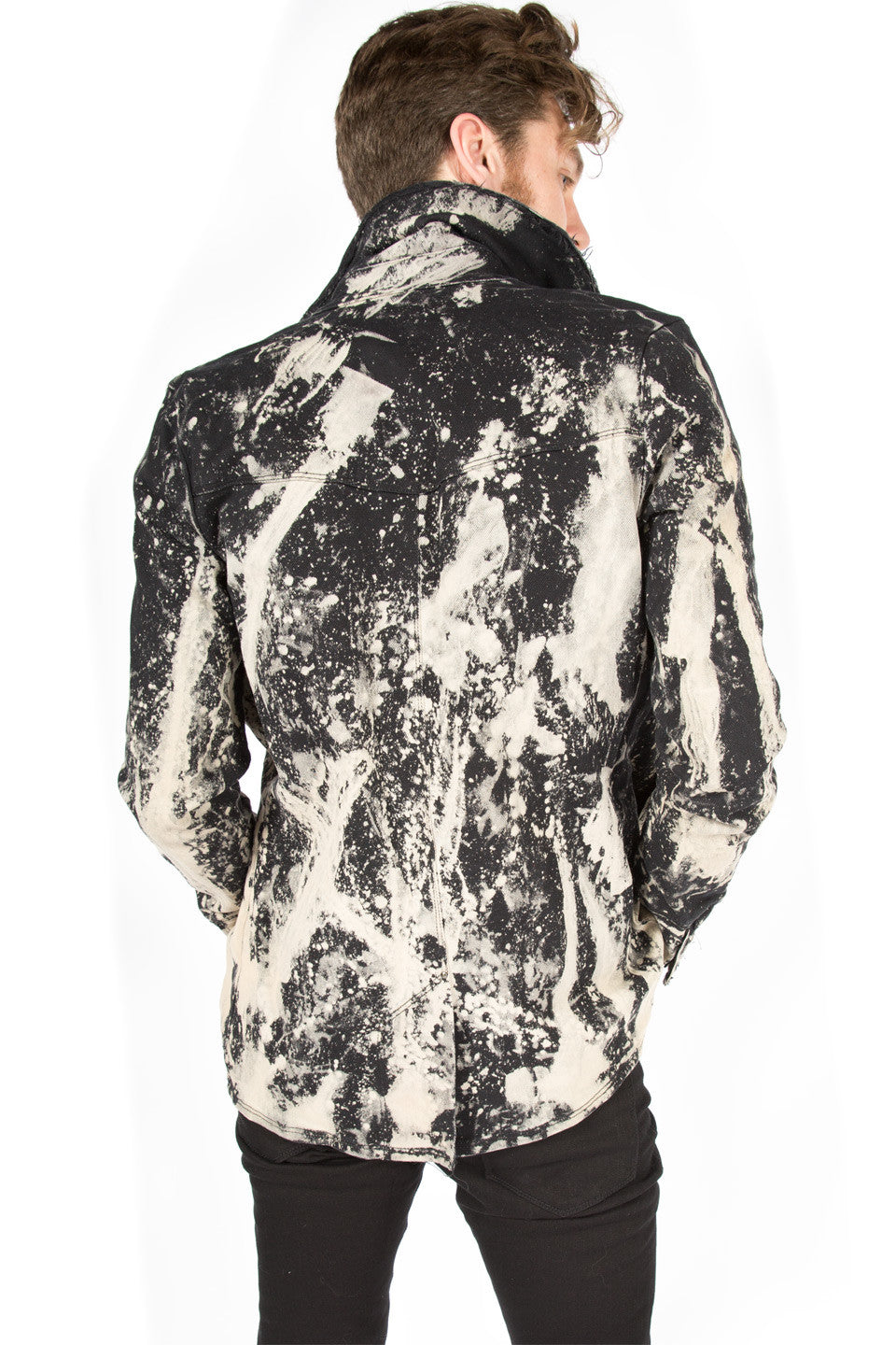 Splatter Porn - Porn Splatter Stretch Twill Jacket