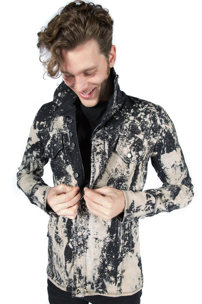 Lip Service Vintage Porn Splatter Stretch Twill Jacket - 400 x 600 jpeg 42kB