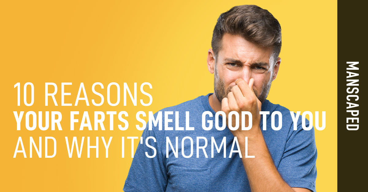 10 Reasons Your Farts Smell Good To You And Why Its Normal Manscaped 0338