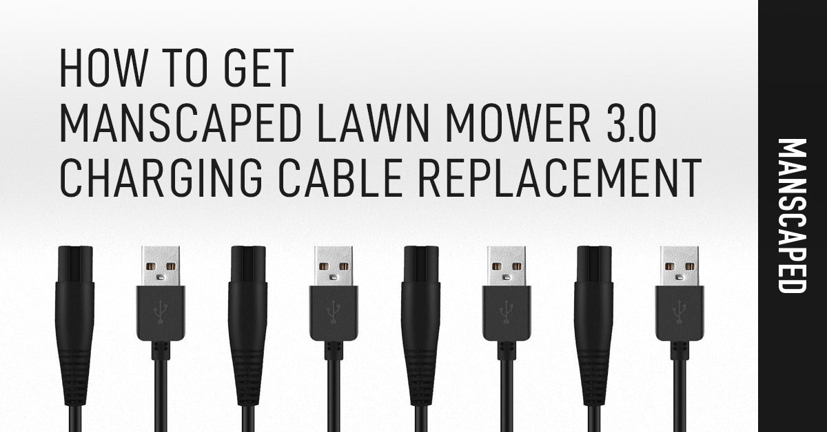 manscaped lawn mower 2.0 usb charger