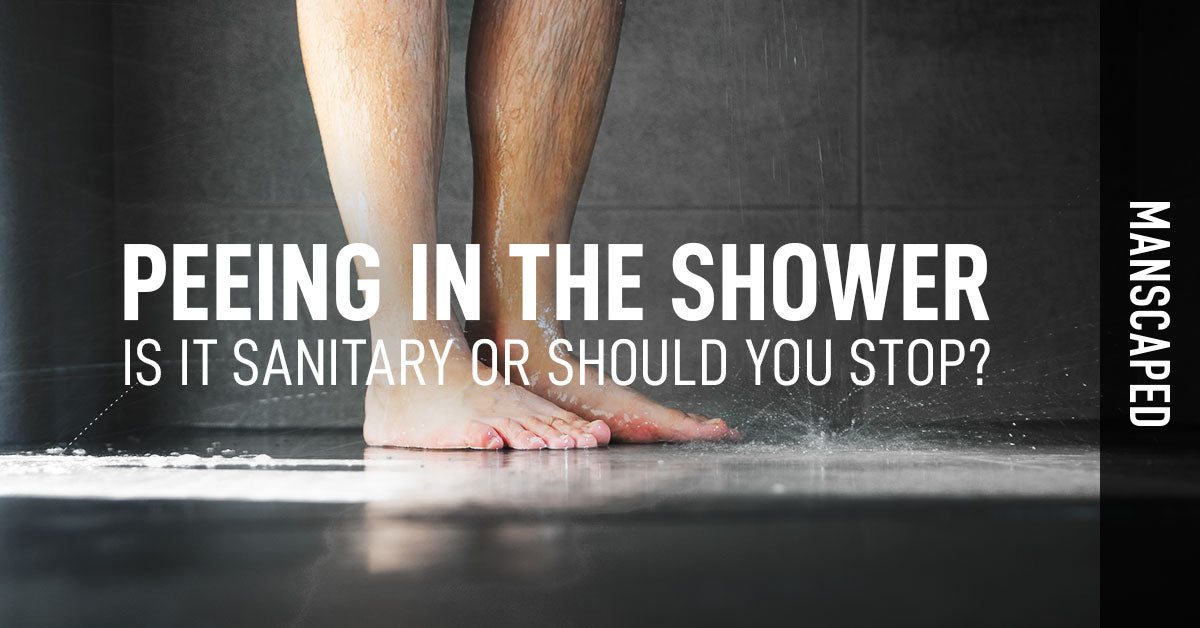 Peeing In The Shower Is It Sanitary Or Should You Stop Manscaped
