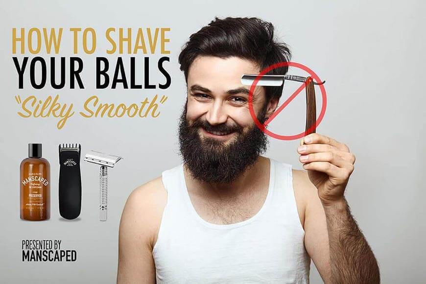 Shaving dick