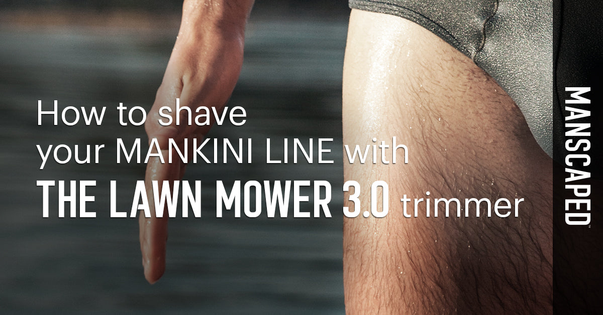 the lawn mower 3.0 trimmer for groin & body grooming
