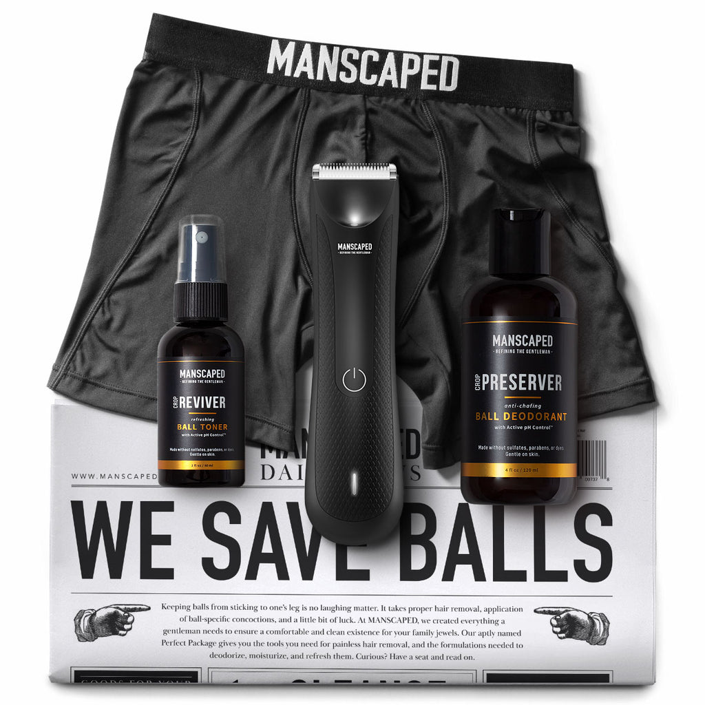 men's genital grooming kit
