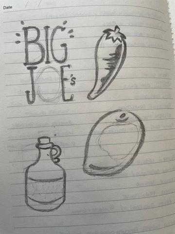 Big Joe Logo Sketches