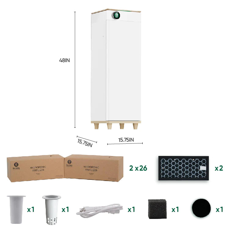 Abby 420 Edition Automated Grow Box System Inclusions