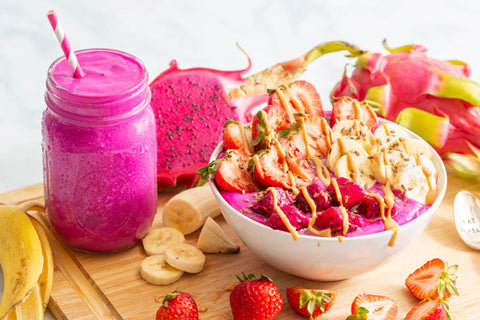 freeze-dried dragon fruit uses e.g. smoothies, yogurt, cereal, etc
