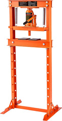 VEVOR Hydraulic 12 Ton H-Frame Garage Floor Adjustable Shop Press