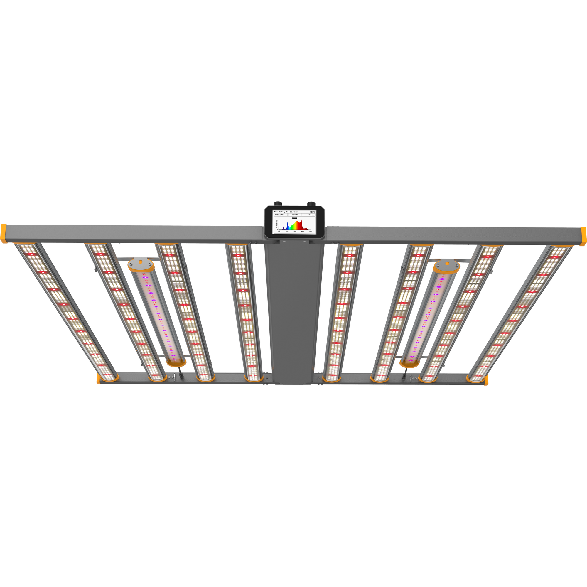 Medic Grow Fold-8 Full Spectrum LED Grow Lights for Indoor Plants - 760W,  Full Spectrum, 4X4, 5X5, High PPFD, AC 110-277V