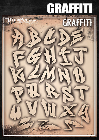 tattoo font graffiti