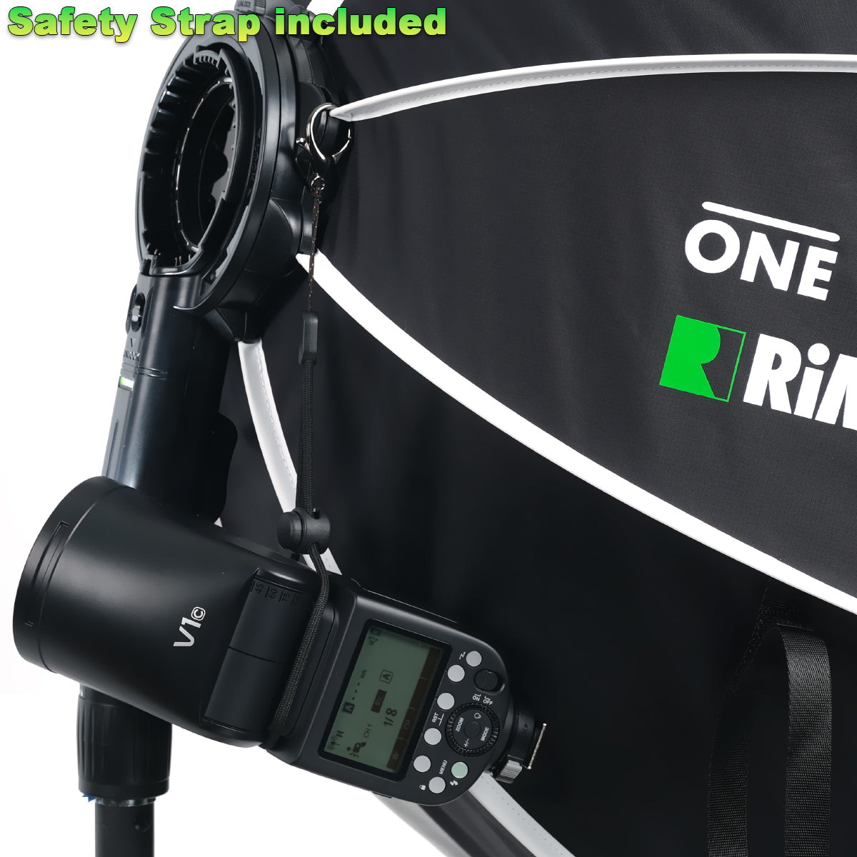 Godox V1 Round Head Flash Adapter for RimeLite OneTik SpeedLite SoftBox