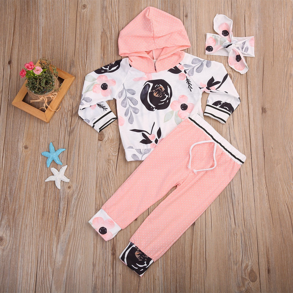 Pink Dream Hoodie Set