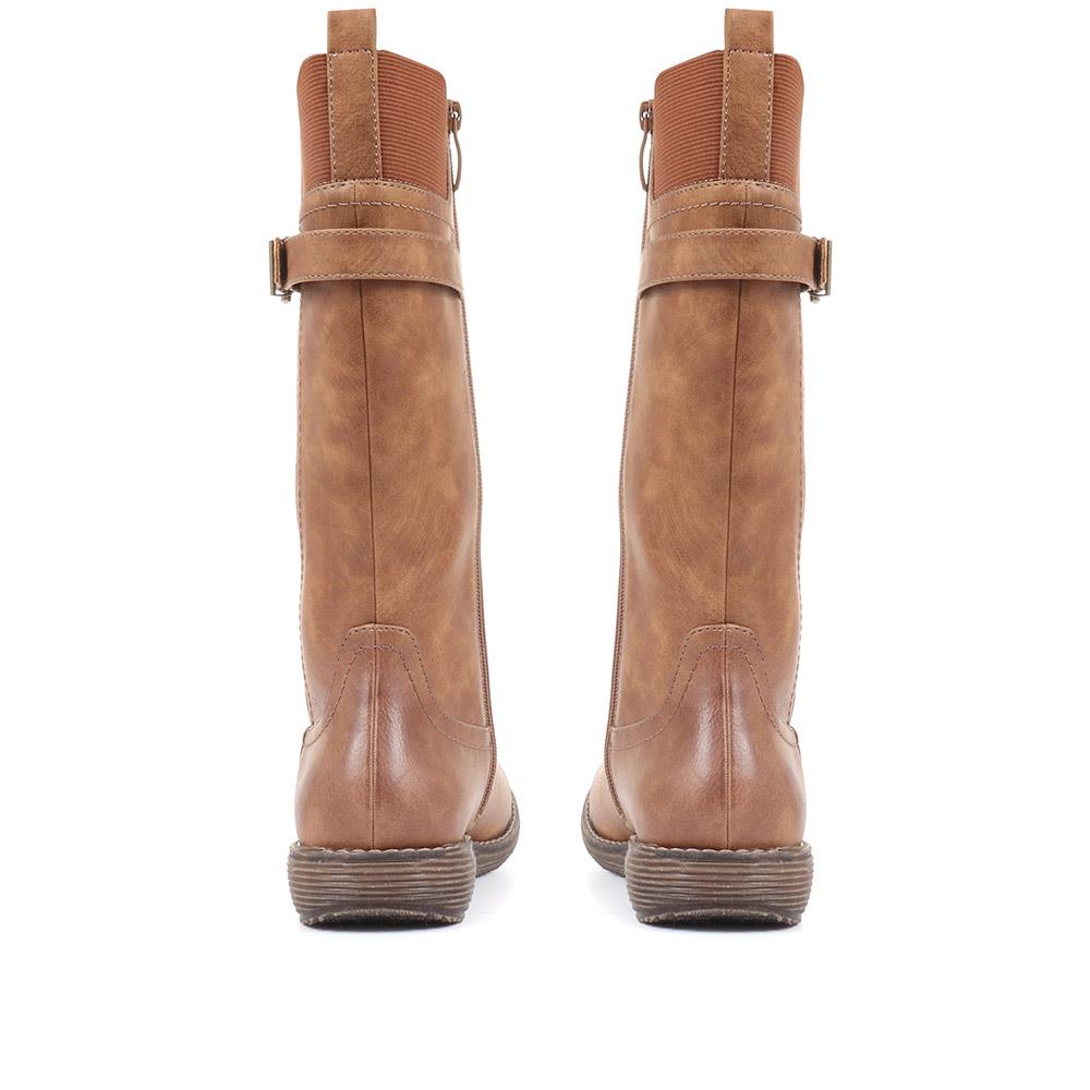 Elasticated Calf Boots - WOIL34033 / 320 788 image 2