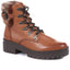 Olga-09 Leather Hiker Boots - SINO34502 / 320 492 image 0