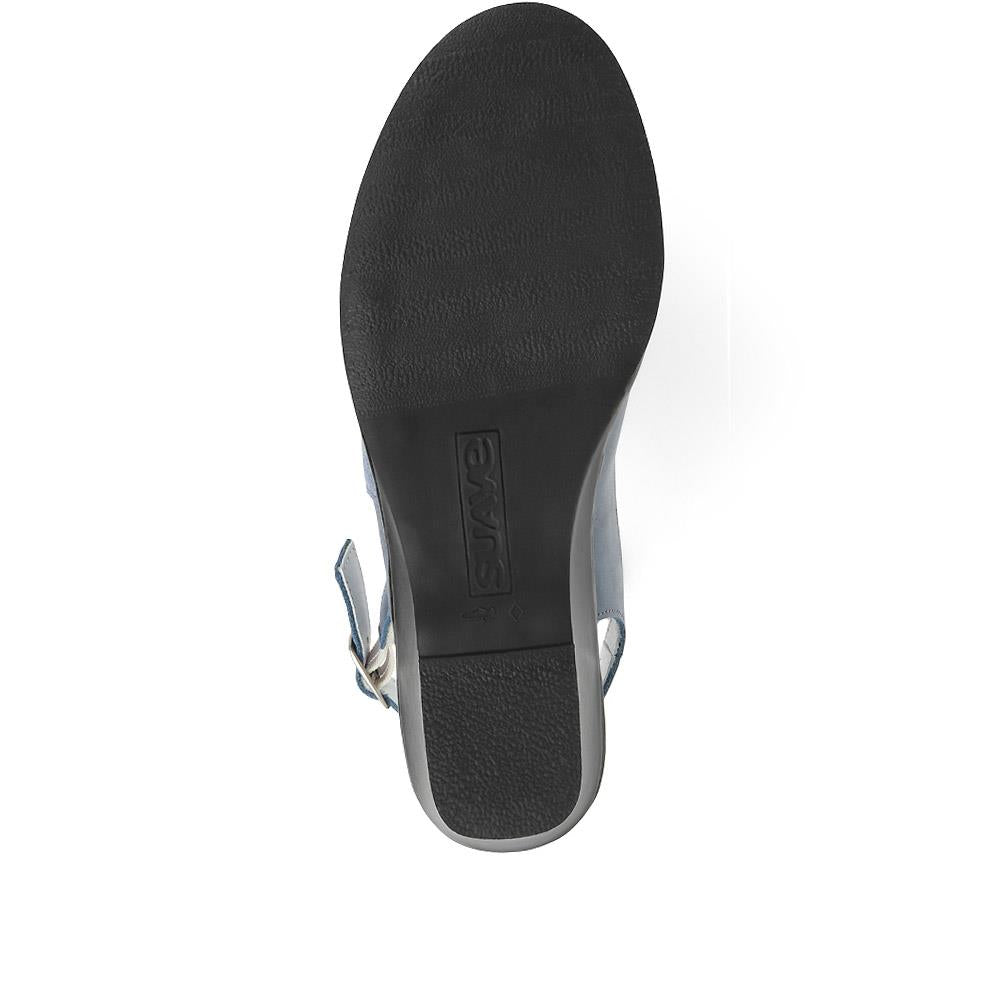 Peep-Toe Slingback Sandals - CAL35001 / 321 534 image 3