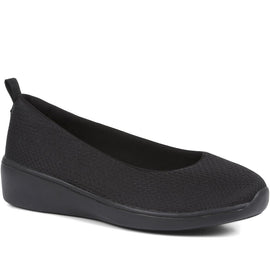 Wide Fit Slip-On Trainers