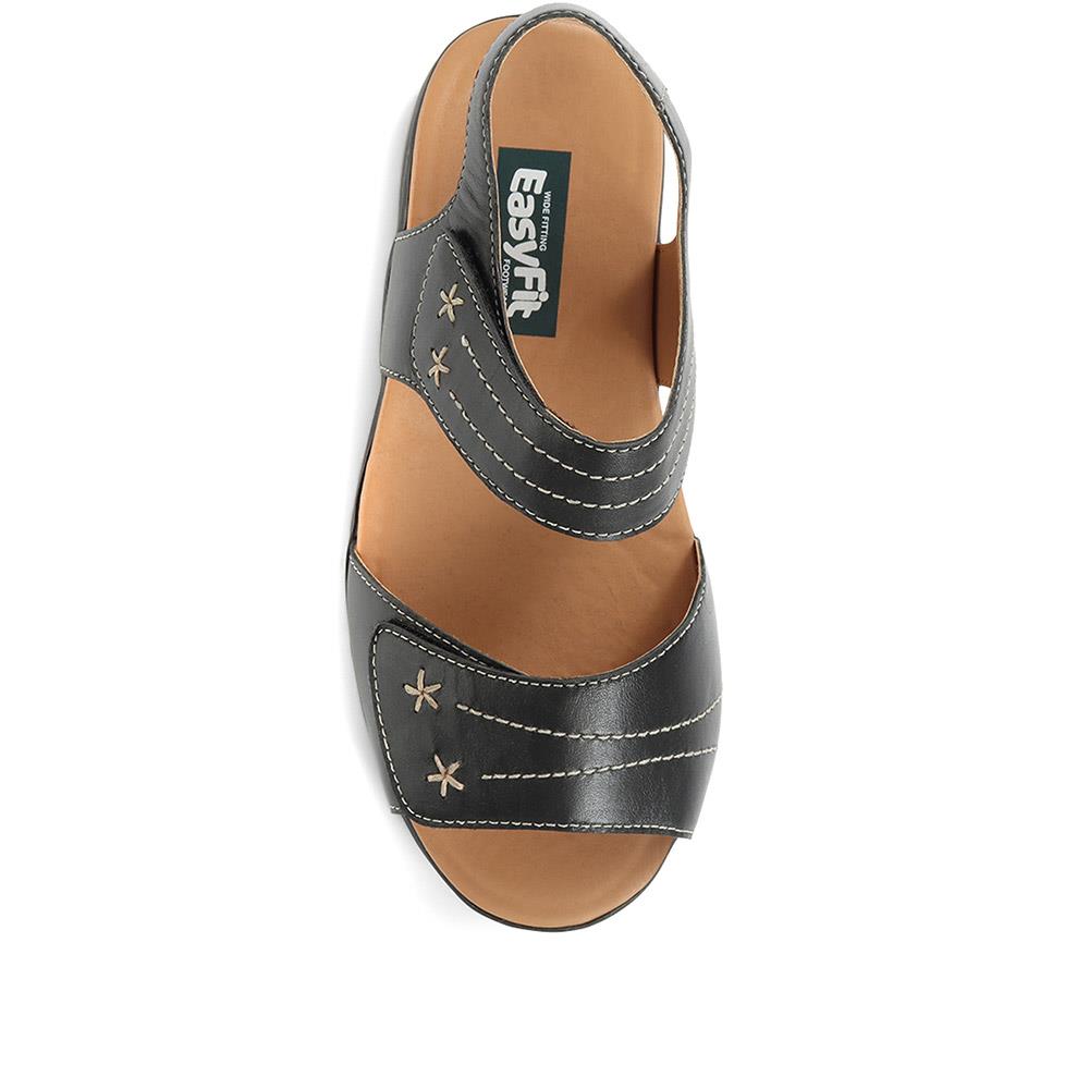 Carole Extra Wide Adjustable Sandals - CAROLE / 321 771 image 2