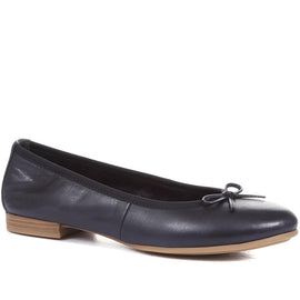 Leather Ballet Pumps