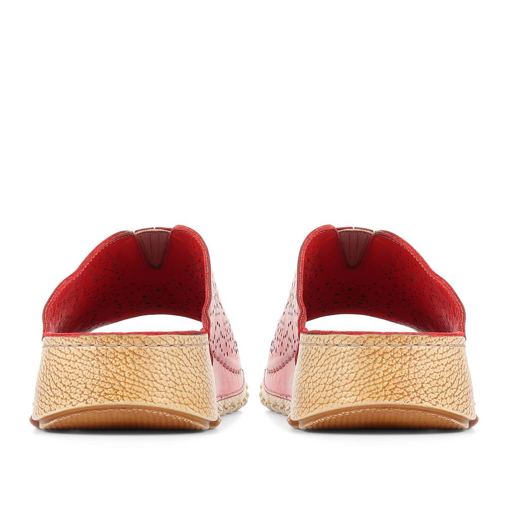 Women's Flexible Leather Mules - KARY35005 / 322 125 image 1