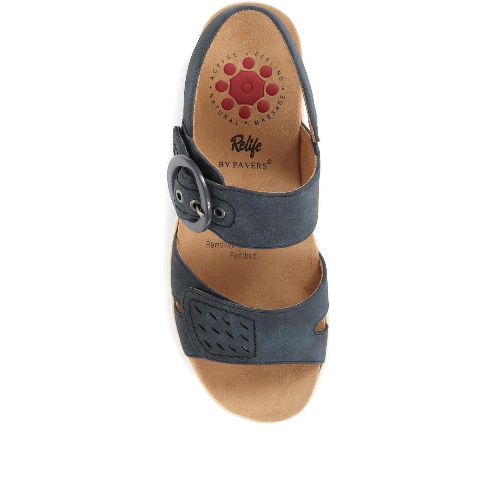 Adjustable Wedge Sandals - CENTR35017 / 321 674 image 3