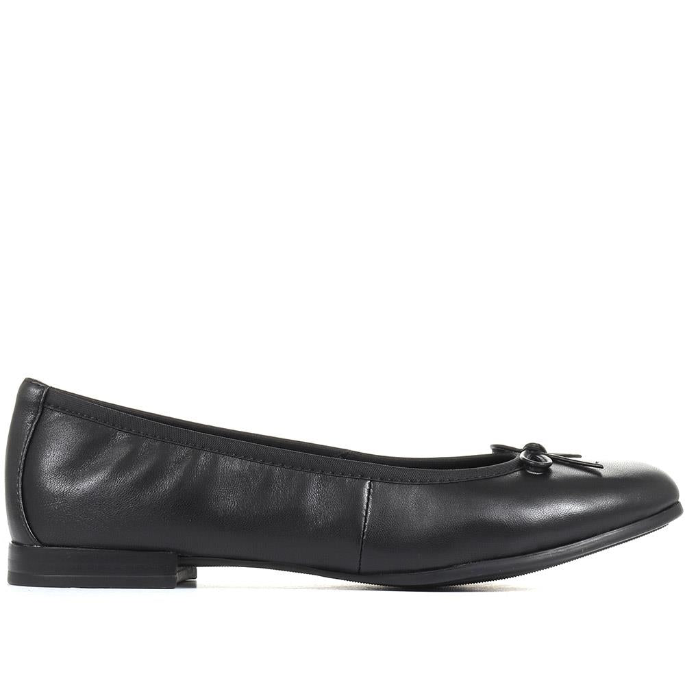 Leather Ballet Pumps - TAM35501 / 321 478 image 1