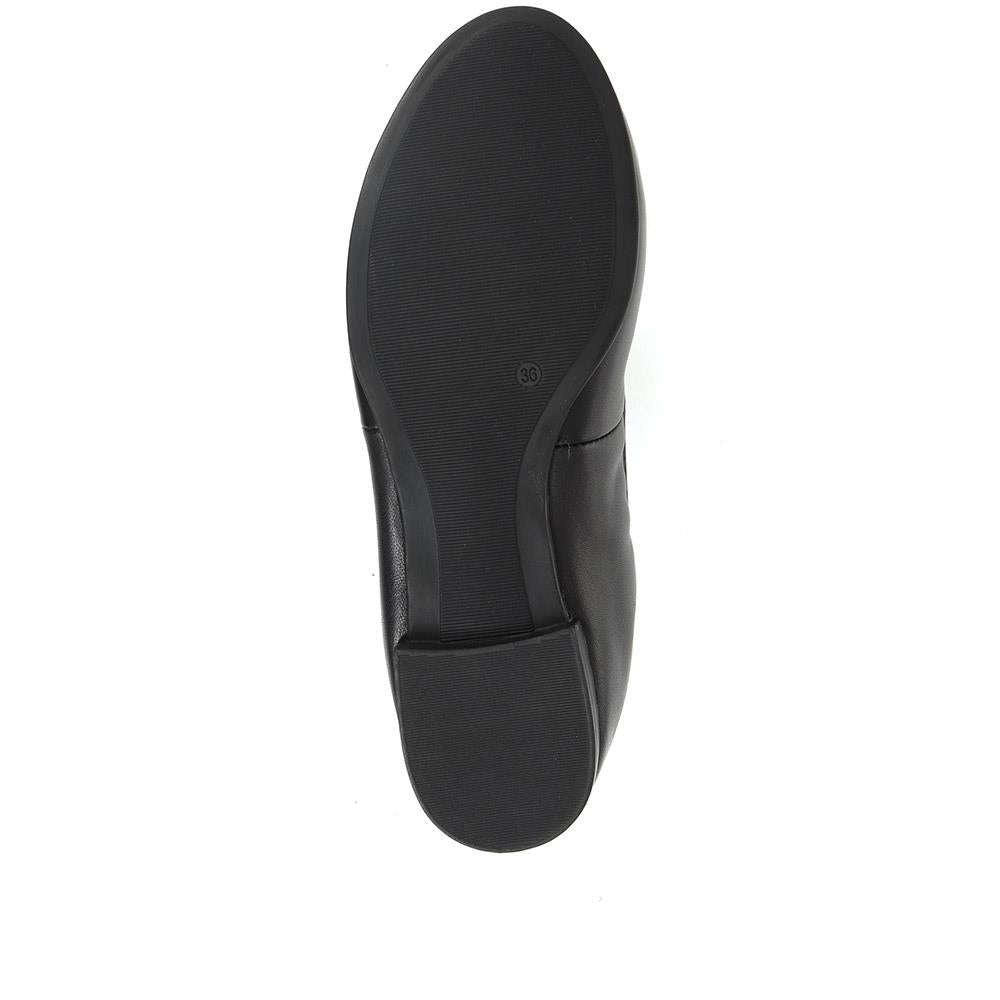 Leather Ballet Pumps - TAM35501 / 321 478 image 4