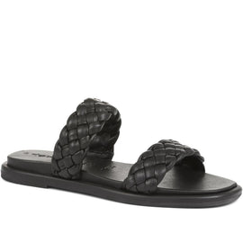 Leather Mule Sandals