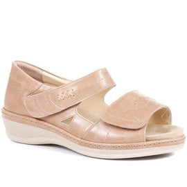Celia Extra Wide Fit Leather Sandals
