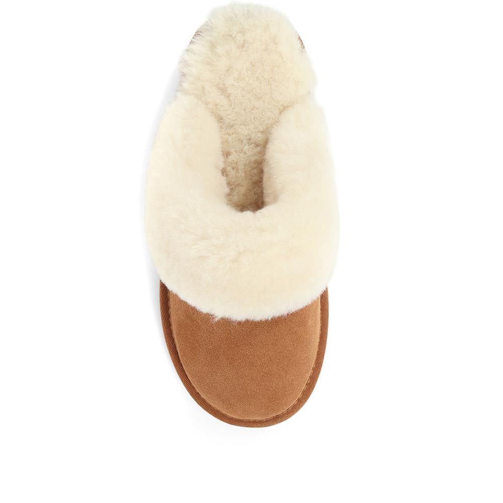 Australian Sheepskin Lined Slipper Mule - DUO26006 / 311 319 image 3