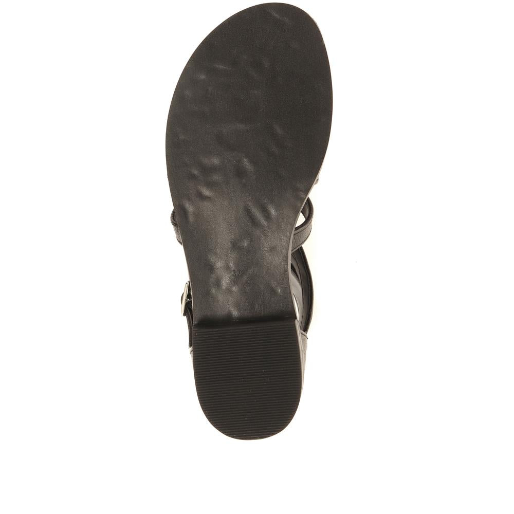 Rosehill Leather Gladiator Sandals - ROSEHILL / 322 047 image 5