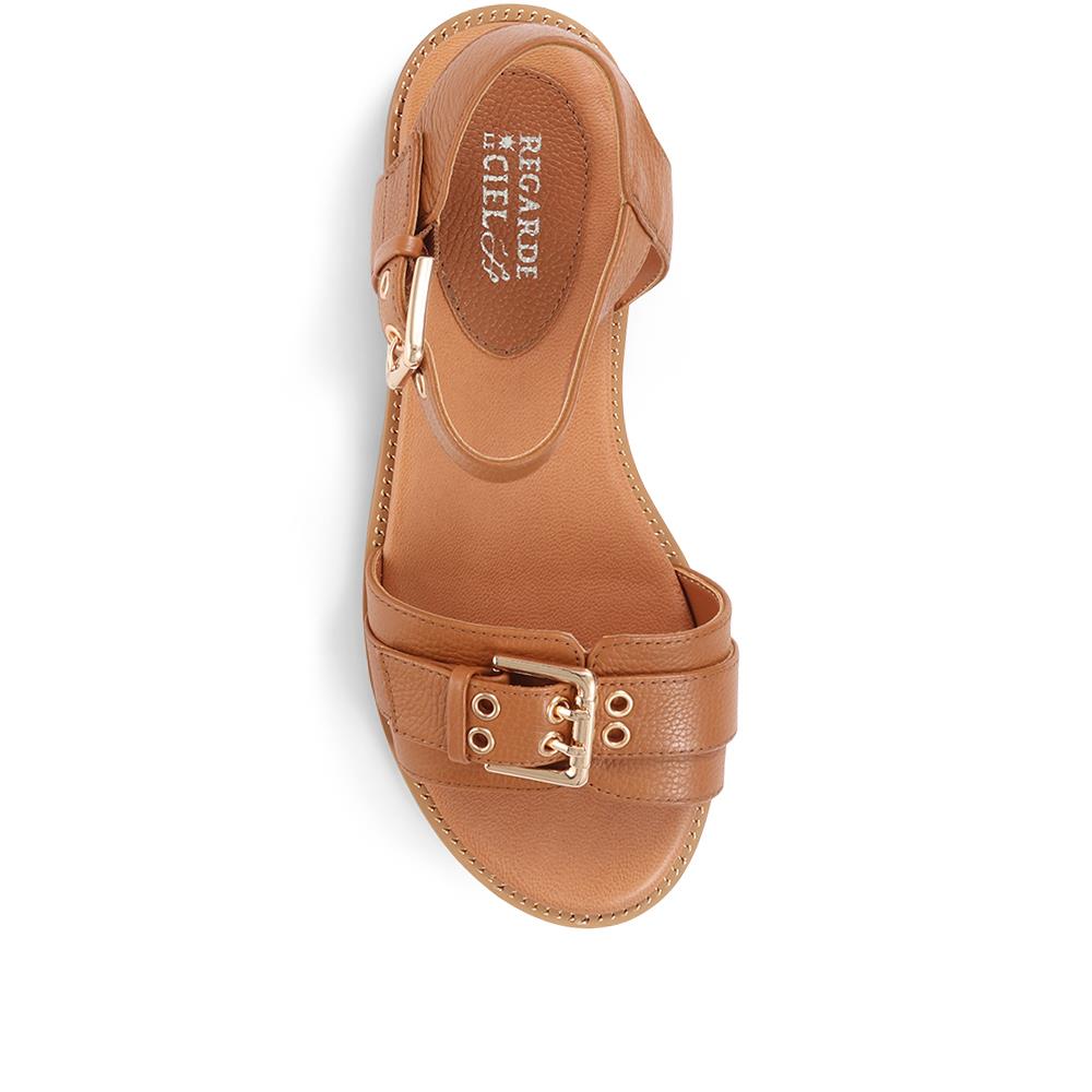 Leather Summer Sandals - SINO35501 / 321 926 image 3
