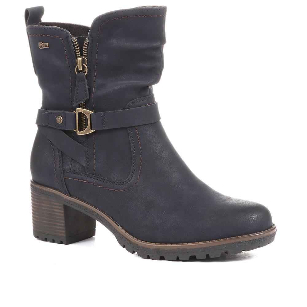 Heeled Biker Boots - CENTR36057 / 322 468 image 0