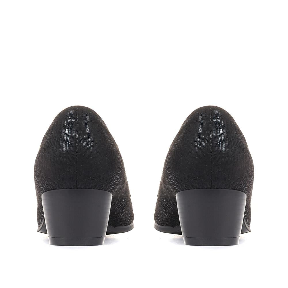 Smart Block-Heel Court Shoes - WBINS36063 / 322 727 image 2