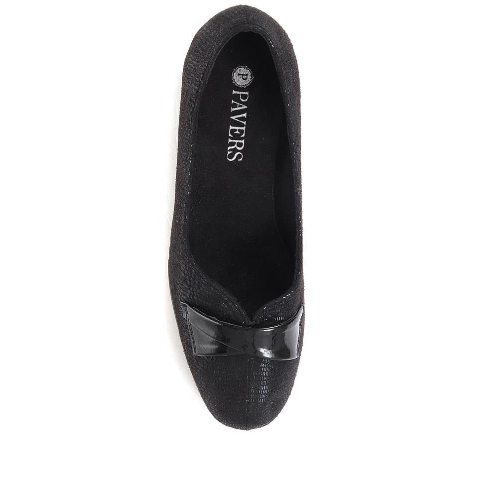 Smart Block-Heel Court Shoes - WBINS36063 / 322 727 image 3
