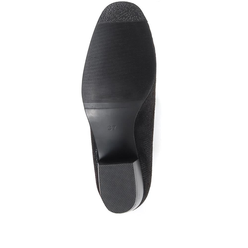 Smart Block-Heel Court Shoes - WBINS36063 / 322 727 image 4